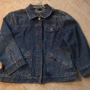 Lauren Jeans Co. Jean Jacket Sz L